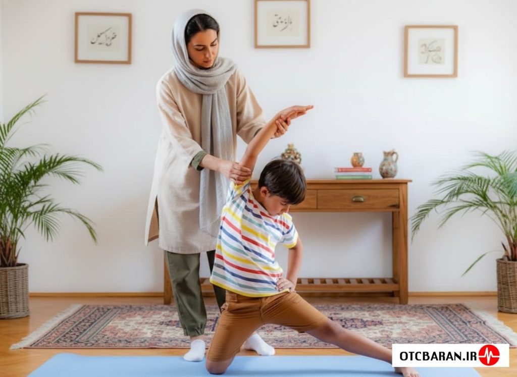 کاردرمانی جسمی حرکتی کودکان در اراک