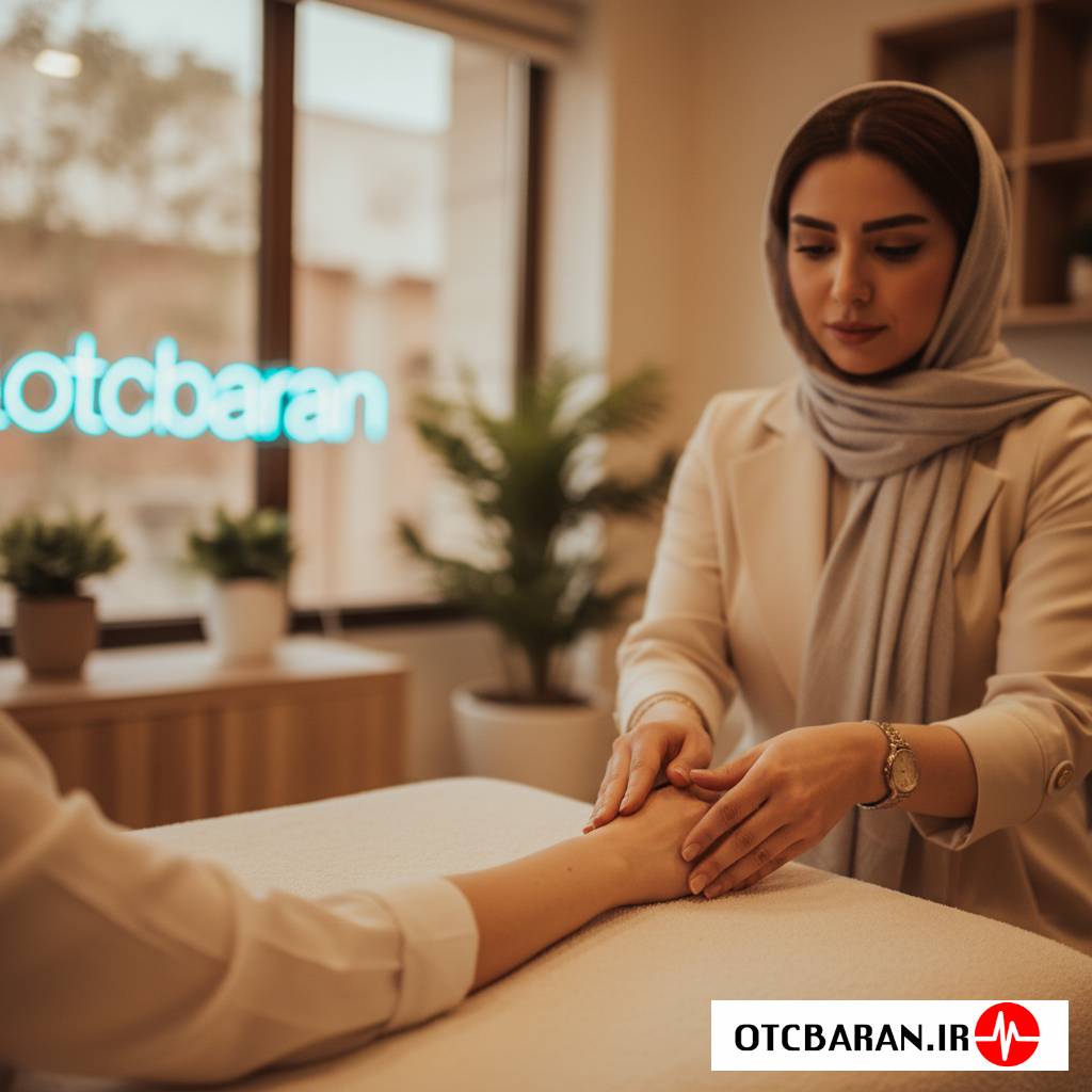 کاردرمانی مشکلات حسی دست اراک 