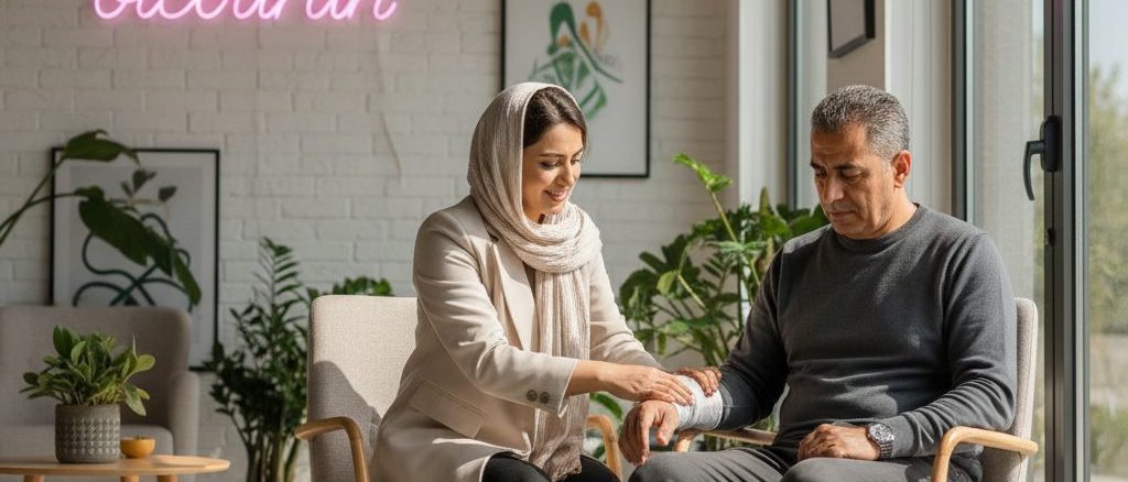 کاردرمانی بعد از شکستگی اراک